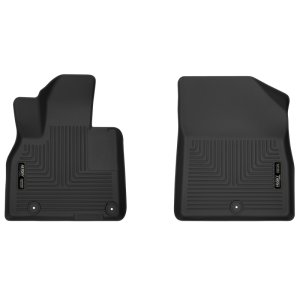 Kia Telluride Floor Liners - Front - Husky Liners - X-act Contour - Black - 2020 Kia Telluride Floor Liners - Front - Husky Liners - X-act Contour - Black - 2020